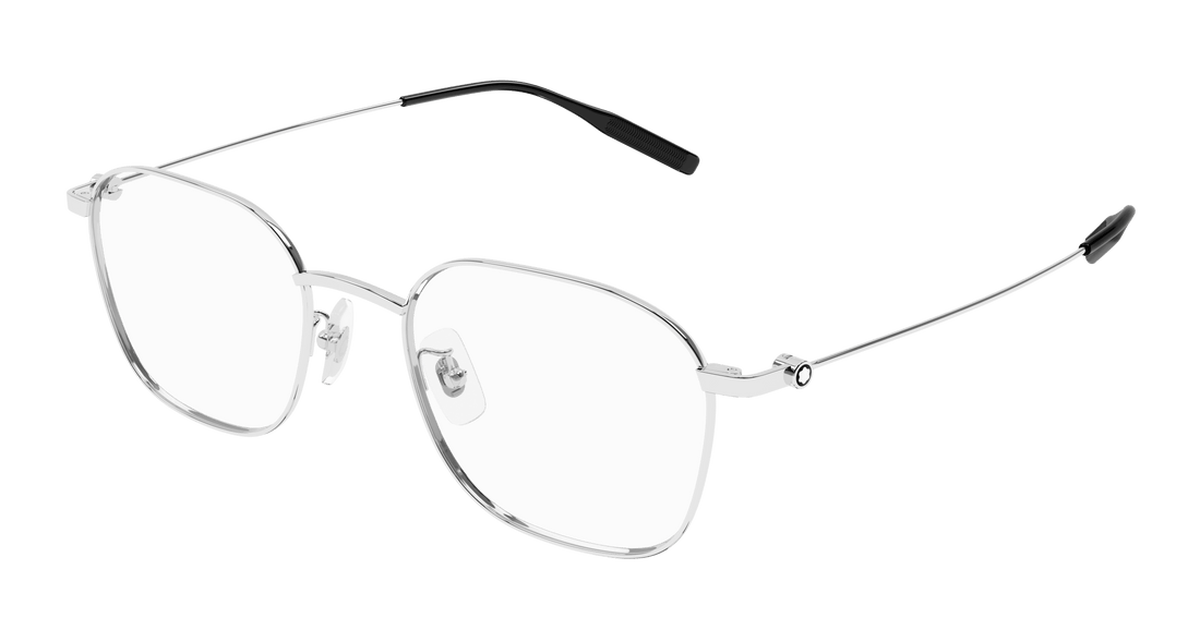 Translation missing: es.seo.product.type.gafas-graduadas montblanc mb0371oa 001 plateado rectangular / squared masculino talla 52mm - Translation missing: es.seo.product.alt.imagen-principal