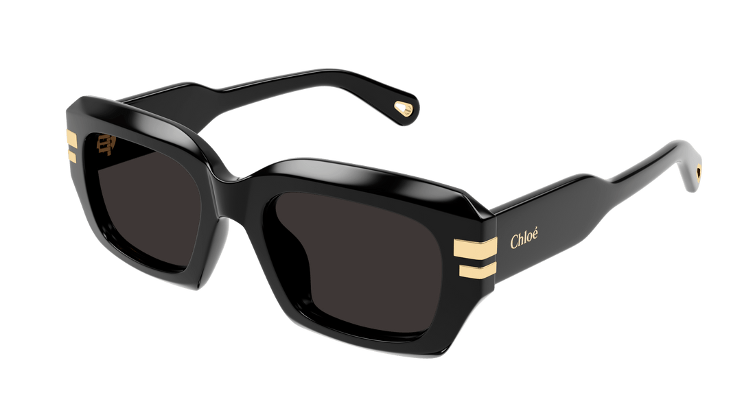 Translation missing: es.seo.product.type.gafas-de-sol chloé ch0256s 001 negro rectangular / squared femenino talla 53mm - Translation missing: es.seo.product.alt.imagen-principal