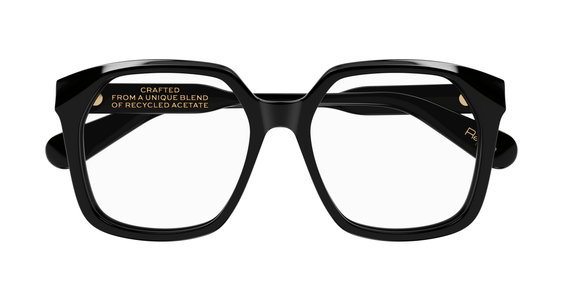 Translation missing: es.seo.product.type.gafas-graduadas chloé ch0263o 001 negro rectangular / squared femenino talla 55mm - Translation missing: es.seo.product.alt.imagen-secundaria