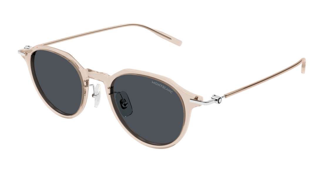 Translation missing: es.seo.product.type.gafas-de-sol montblanc mb0355s 004 beige round/oval/panthos masculino talla 49mm - Translation missing: es.seo.product.alt.imagen-principal