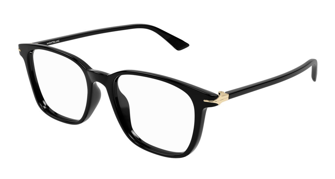 Translation missing: es.seo.product.type.gafas-graduadas montblanc mb0338o 001 negro rectangular / squared masculino talla 52mm - Translation missing: es.seo.product.alt.imagen-principal