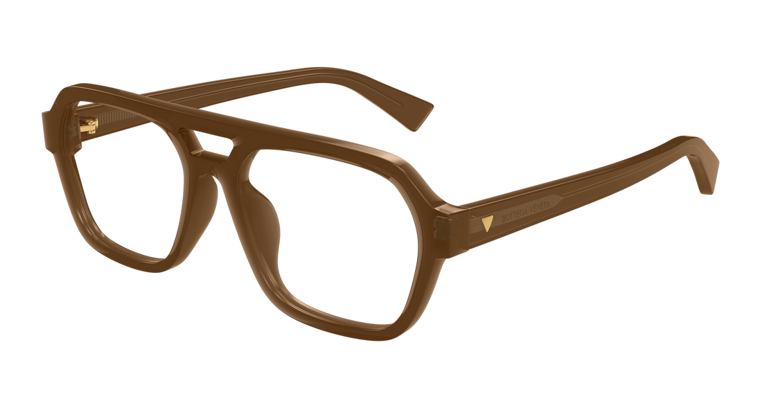 Translation missing: es.seo.product.type.gafas-graduadas bottega veneta bv1336oa 004 marron pilot/navigator masculino talla 55mm - Translation missing: es.seo.product.alt.imagen-principal