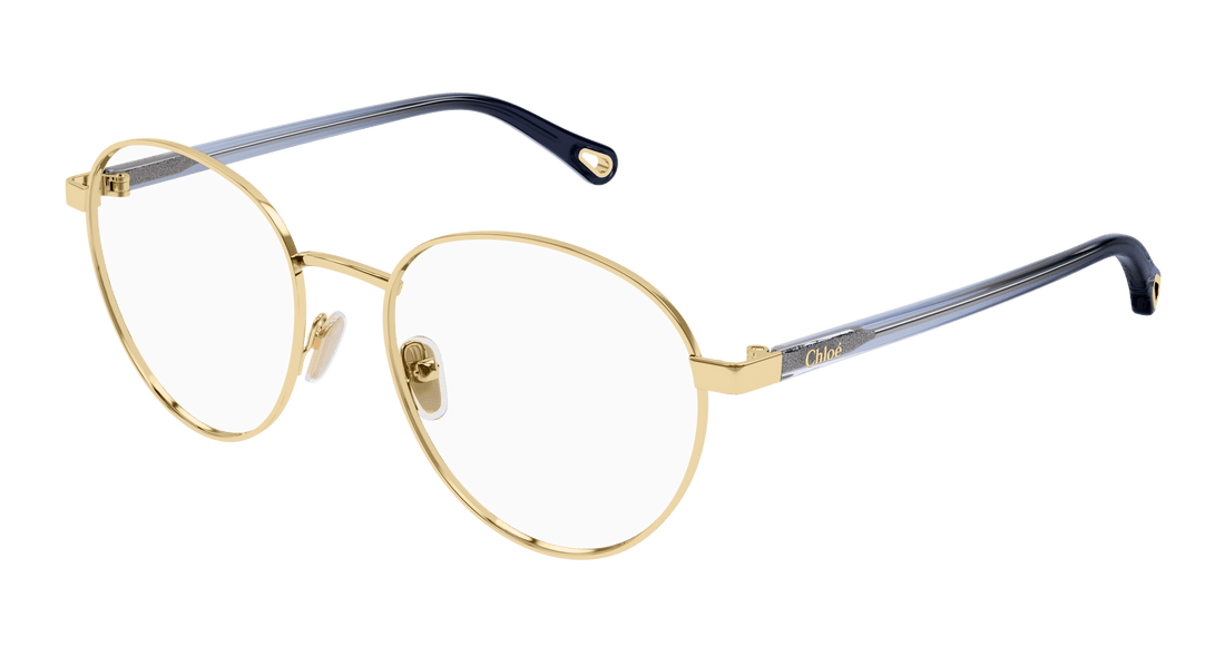 Translation missing: es.seo.product.type.gafas-graduadas chloé ch0269o 001 dorado round/oval/panthos femenino talla 53mm - Translation missing: es.seo.product.alt.imagen-principal