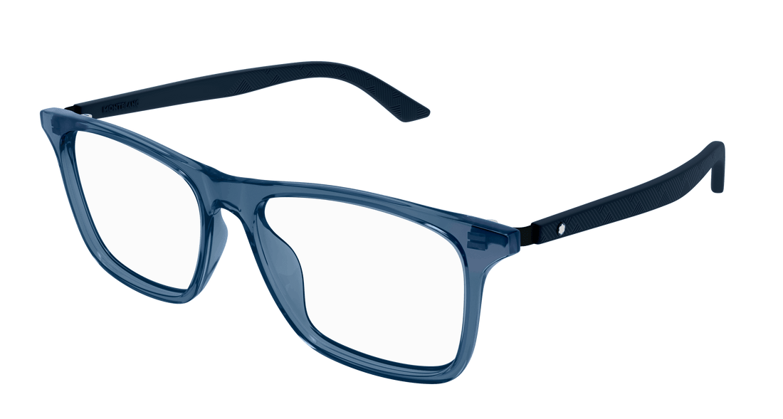 Translation missing: es.seo.product.type.gafas-graduadas montblanc mb0359o 010 azul rectangular / squared masculino talla 57mm - Translation missing: es.seo.product.alt.imagen-principal