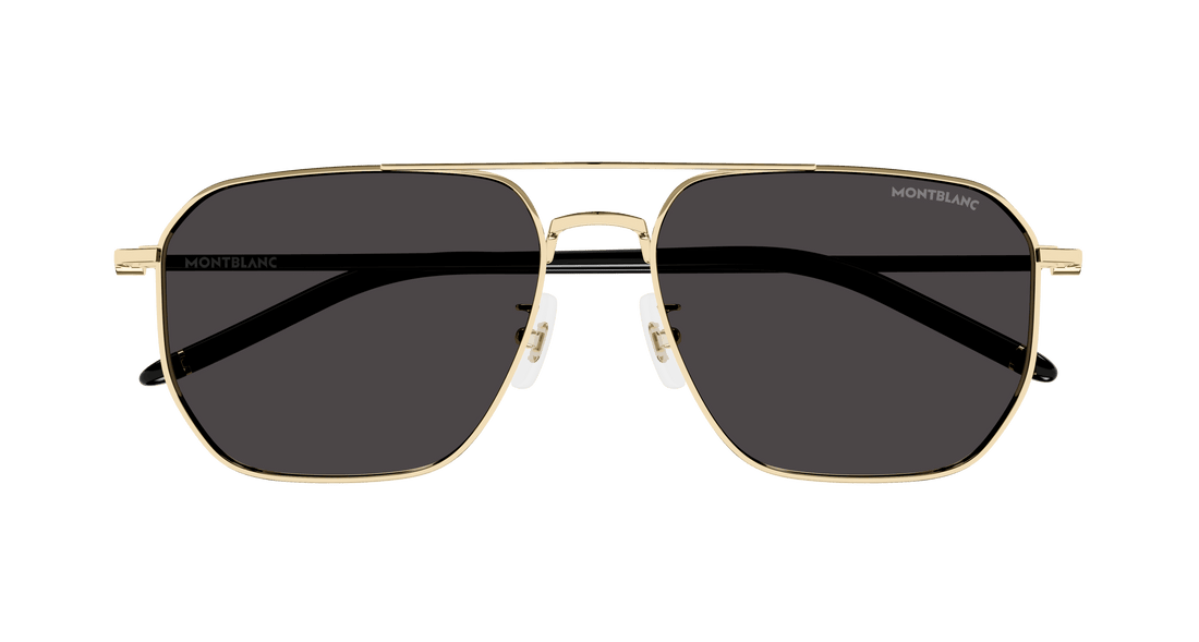 Translation missing: es.seo.product.type.gafas-de-sol montblanc mb0367sa 001 dorado pilot/navigator masculino talla 60mm - Translation missing: es.seo.product.alt.imagen-secundaria