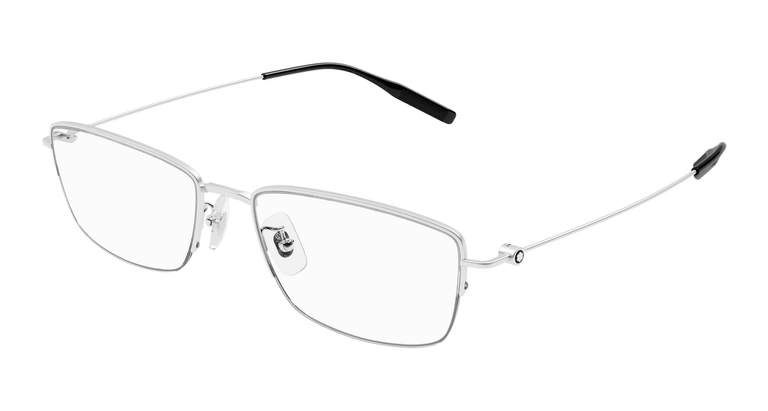 Translation missing: es.seo.product.type.gafas-graduadas montblanc mb0378oj 002 plateado rectangular / squared masculino talla 54mm - Translation missing: es.seo.product.alt.imagen-principal