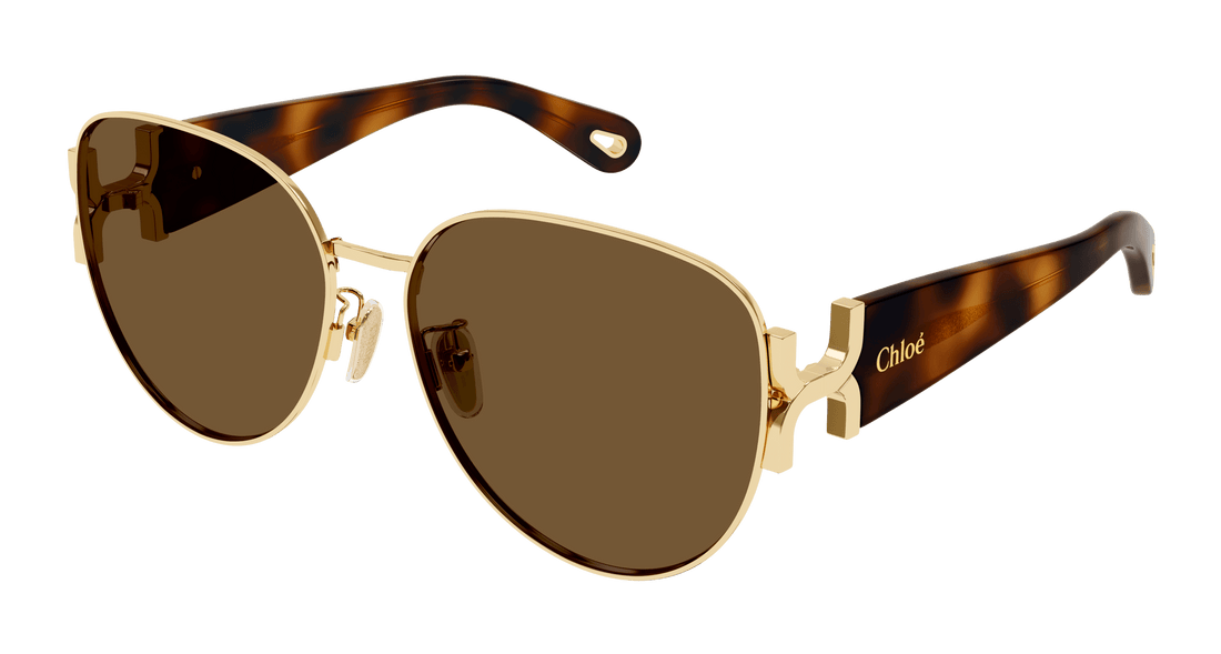 Translation missing: es.seo.product.type.gafas-de-sol chloé ch0261sk 002 dorado round/oval/panthos femenino talla 61mm - Translation missing: es.seo.product.alt.imagen-principal
