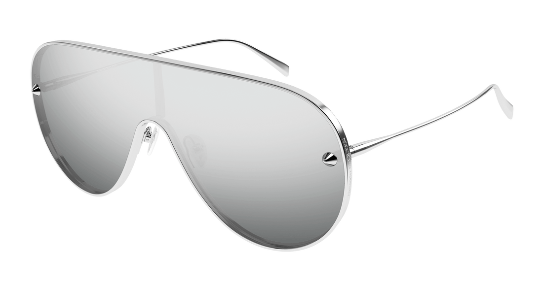 Translation missing: es.seo.product.type.gafas-de-sol alexander mcqueen am0481s 004 plateado pilot/navigator unisex talla 99mm - Translation missing: es.seo.product.alt.imagen-principal