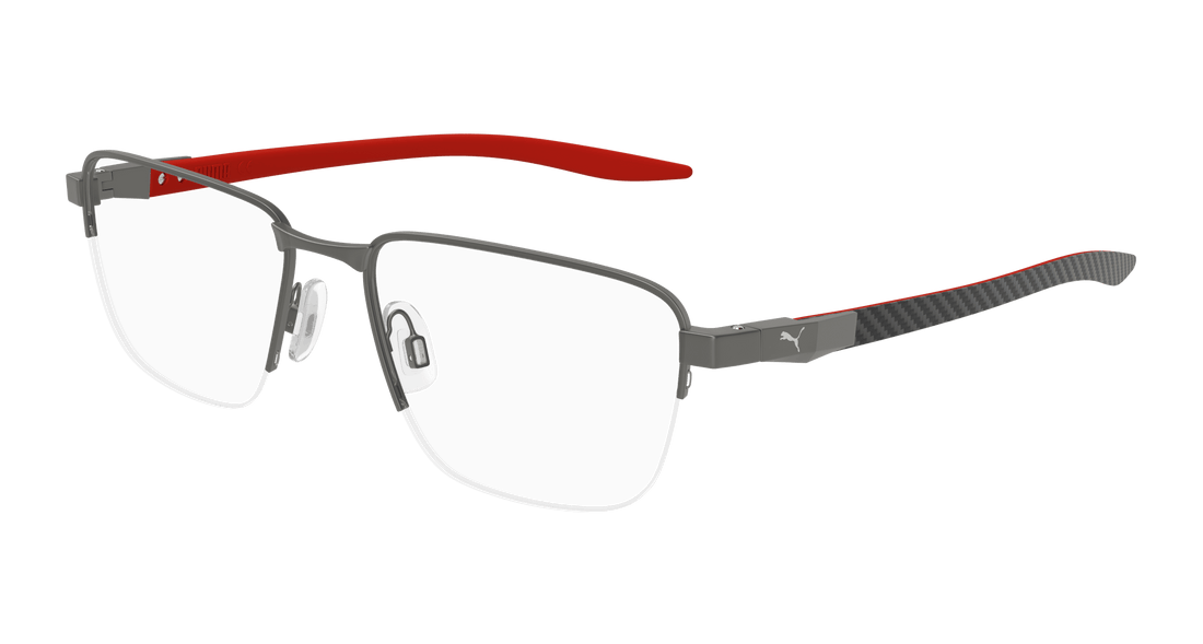 Translation missing: es.seo.product.type.gafas-graduadas puma pu0456o 006 rutenio rectangular / squared masculino talla 57mm - Translation missing: es.seo.product.alt.imagen-principal