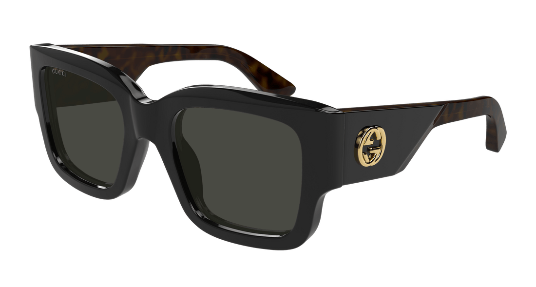 Translation missing: es.seo.product.type.gafas-de-sol gucci gg1663s 001 negro rectangular / squared femenino talla 52mm - Translation missing: es.seo.product.alt.imagen-principal