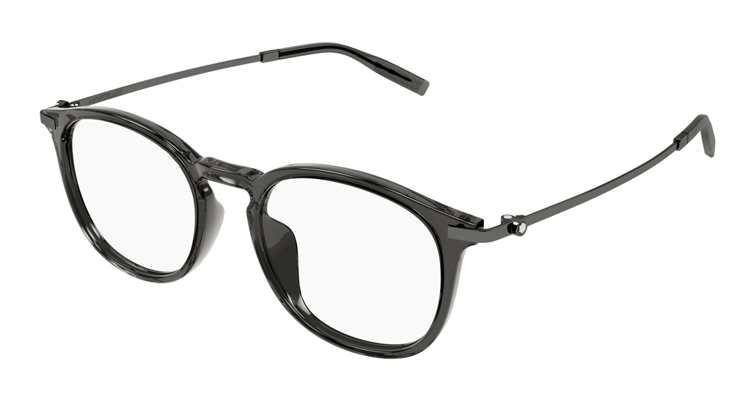 Translation missing: es.seo.product.type.gafas-graduadas montblanc mb0375oa 003 gris round/oval/panthos masculino talla 53mm - Translation missing: es.seo.product.alt.imagen-principal