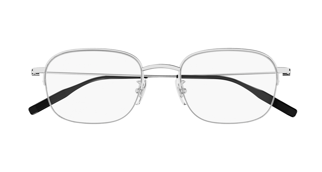 Translation missing: es.seo.product.type.gafas-graduadas montblanc mb0372oa 001 plateado round/oval/panthos masculino talla 51mm - Translation missing: es.seo.product.alt.imagen-secundaria