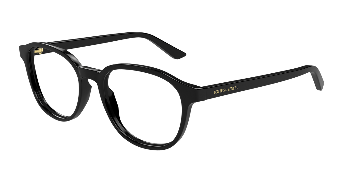 Translation missing: es.seo.product.type.gafas-graduadas bottega veneta bv1312o 001 negro round/oval/panthos masculino talla 50mm - Translation missing: es.seo.product.alt.imagen-principal