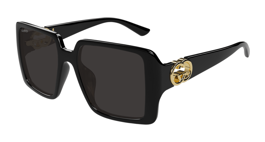 Translation missing: es.seo.product.type.gafas-de-sol gucci gg1692s 001 negro rectangular / squared femenino talla 54mm - Translation missing: es.seo.product.alt.imagen-principal