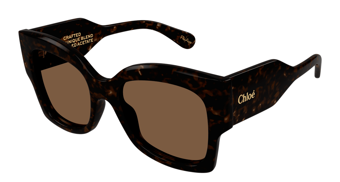 Translation missing: es.seo.product.type.gafas-de-sol chloé ch0252s 002 havana butterfly femenino talla 55mm - Translation missing: es.seo.product.alt.imagen-principal