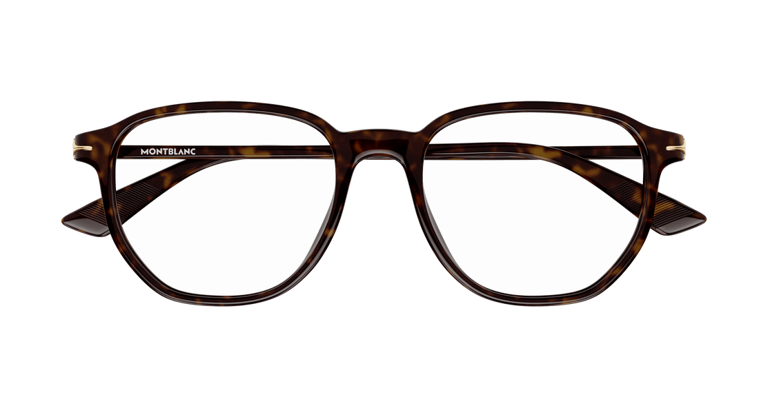 Translation missing: es.seo.product.type.gafas-graduadas montblanc mb0366o 002 havana rectangular / squared masculino talla 51mm - Translation missing: es.seo.product.alt.imagen-secundaria