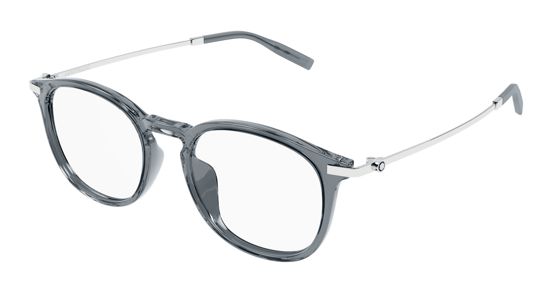 Translation missing: es.seo.product.type.gafas-graduadas montblanc mb0375oa 002 gris round/oval/panthos masculino talla 53mm - Translation missing: es.seo.product.alt.imagen-principal