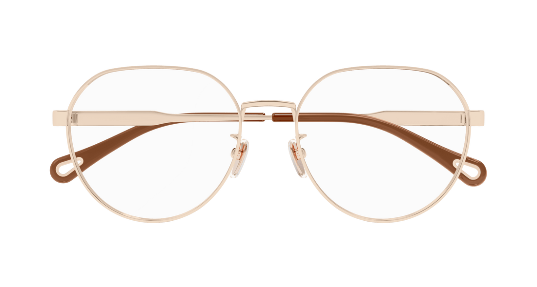 Translation missing: es.seo.product.type.gafas-graduadas chloé ch0275oa 003 dorado round/oval/panthos femenino talla 54mm - Translation missing: es.seo.product.alt.imagen-secundaria