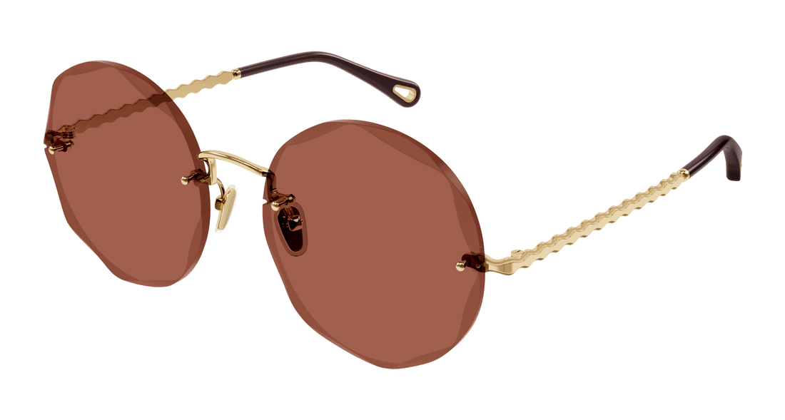 Translation missing: es.seo.product.type.gafas-de-sol chloé ch0254s 002 dorado round/oval/panthos femenino talla 57mm - Translation missing: es.seo.product.alt.imagen-principal