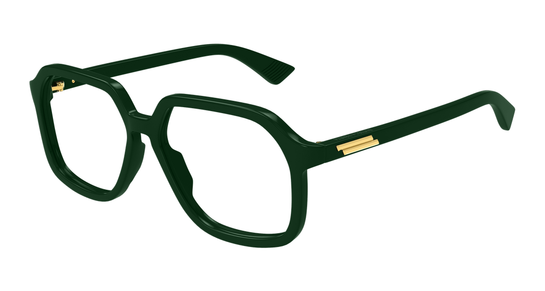 Translation missing: es.seo.product.type.gafas-graduadas bottega veneta bv1329o 003 verde rectangular / squared unisex talla 55mm - Translation missing: es.seo.product.alt.imagen-principal