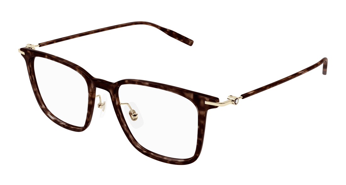 Translation missing: es.seo.product.type.gafas-graduadas montblanc mb0354o 002 havana rectangular / squared masculino talla 52mm - Translation missing: es.seo.product.alt.imagen-principal