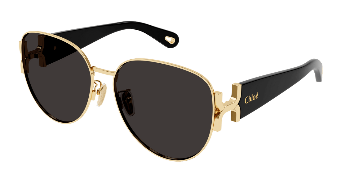 Translation missing: es.seo.product.type.gafas-de-sol chloé ch0261sk 001 dorado round/oval/panthos femenino talla 61mm - Translation missing: es.seo.product.alt.imagen-principal