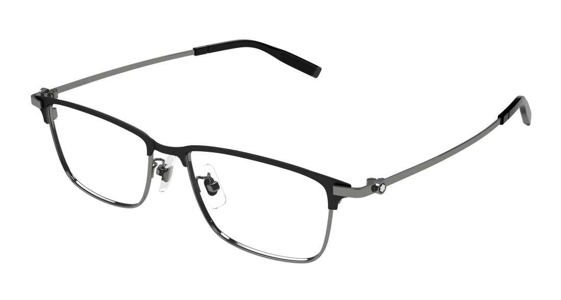 Translation missing: es.seo.product.type.gafas-graduadas montblanc mb0374oa 003 negro rectangular / squared masculino talla 54mm - Translation missing: es.seo.product.alt.imagen-principal