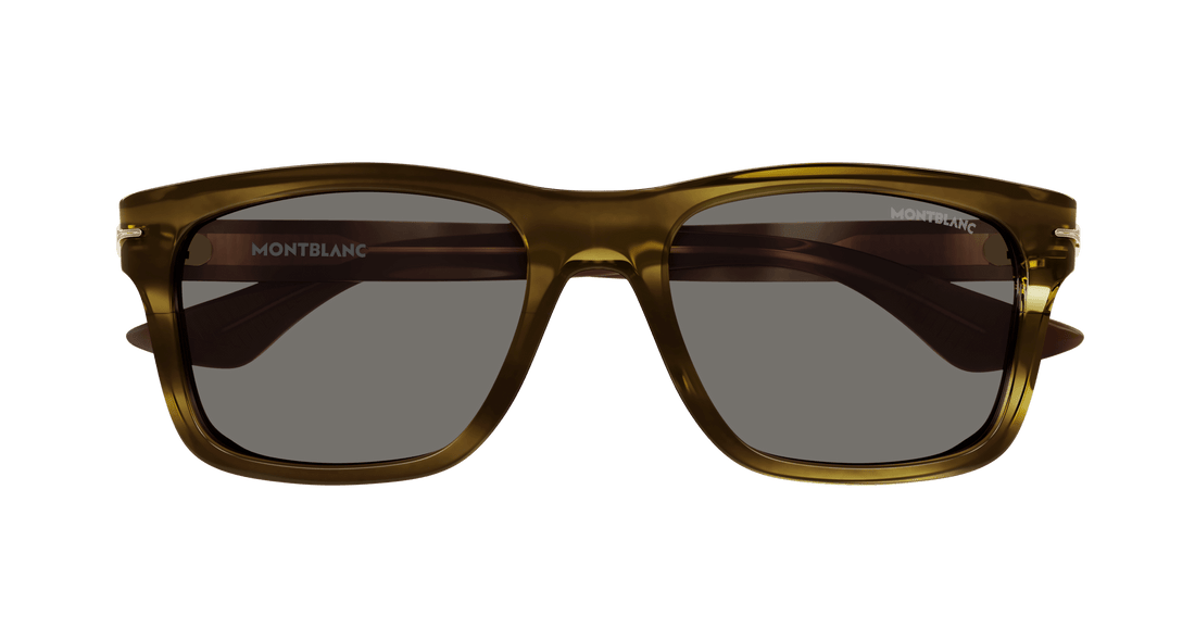 Translation missing: es.seo.product.type.gafas-de-sol montblanc mb0263s 006 havana rectangular / squared masculino talla 54mm - Translation missing: es.seo.product.alt.imagen-secundaria