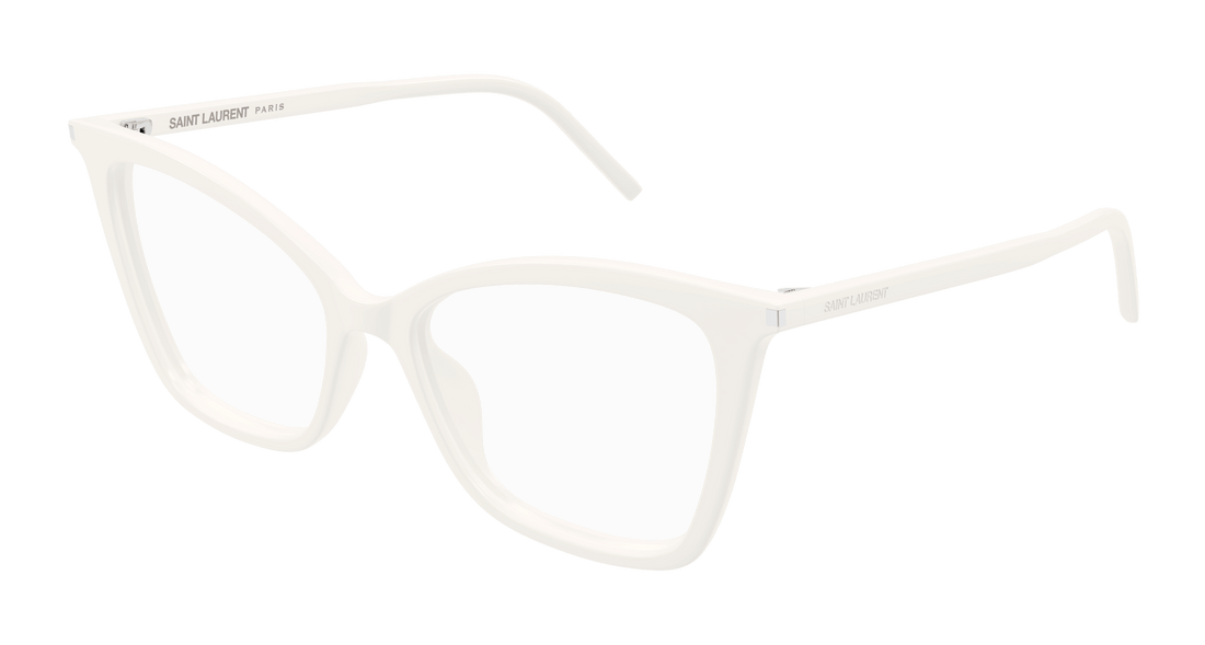 Translation missing: es.seo.product.type.gafas-graduadas saint laurent sl 386 014 blanco cat eye femenino talla 53mm - Translation missing: es.seo.product.alt.imagen-principal