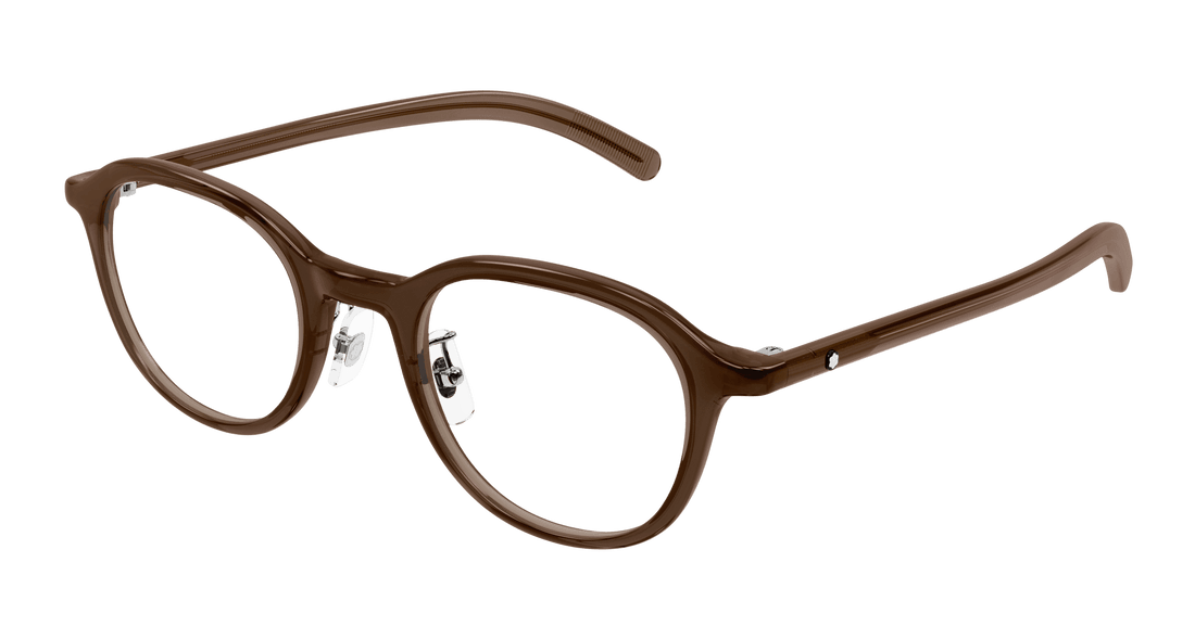 Translation missing: es.seo.product.type.gafas-graduadas montblanc mb0419oj 003 marron round masculino talla 49mm - Translation missing: es.seo.product.alt.imagen-principal