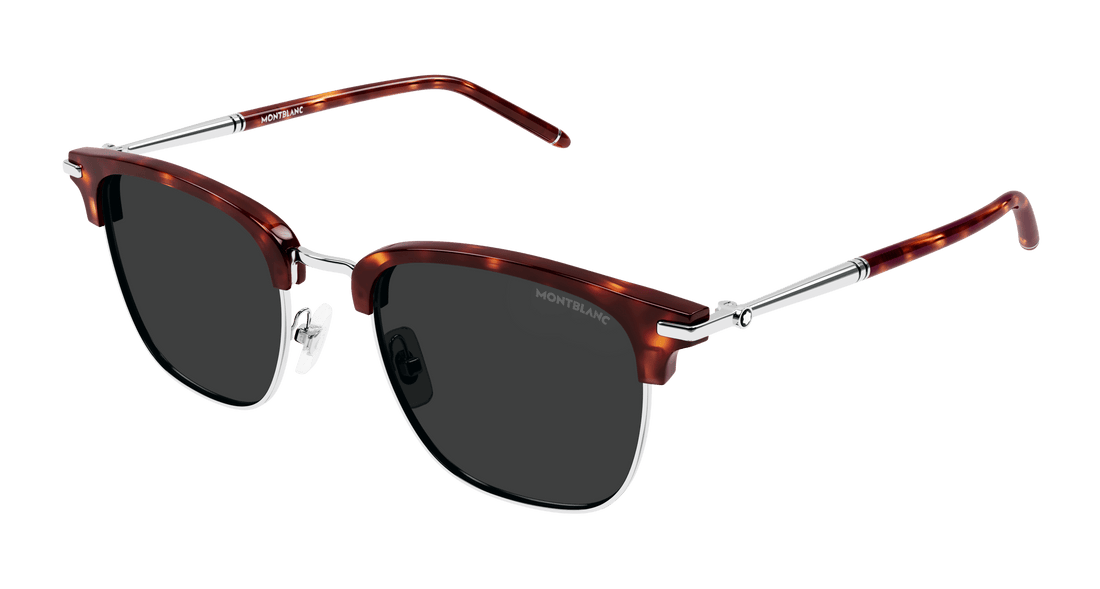 Translation missing: es.seo.product.type.gafas-de-sol montblanc mb0242s 010 havana square masculino talla 55mm - Translation missing: es.seo.product.alt.imagen-principal