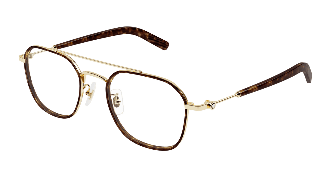 Translation missing: es.seo.product.type.gafas-graduadas montblanc mb0391oa 003 dorado geometric masculino talla 51mm - Translation missing: es.seo.product.alt.imagen-principal