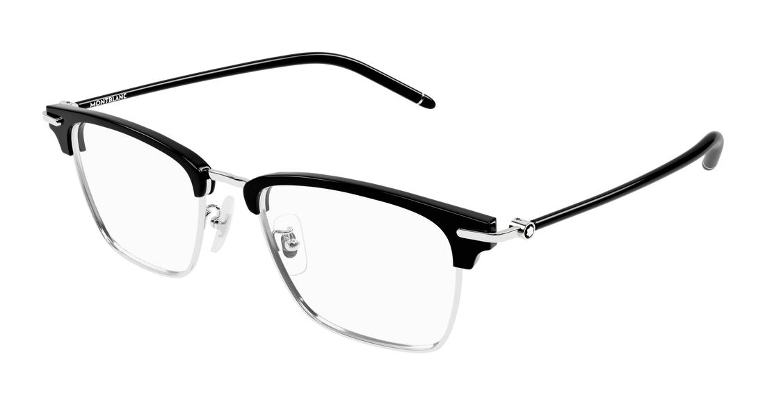 Translation missing: es.seo.product.type.gafas-graduadas montblanc mb0409o 001 plateado square masculino talla 52mm - Translation missing: es.seo.product.alt.imagen-principal