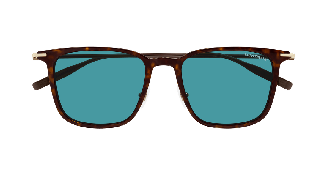 Translation missing: es.seo.product.type.gafas-de-sol montblanc mb0354s 005 havana square masculino talla 52mm - Translation missing: es.seo.product.alt.imagen-secundaria