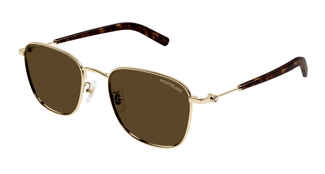 Translation missing: es.seo.product.type.gafas-de-sol montblanc mb0392sa 004 dorado square masculino talla 55mm - Translation missing: es.seo.product.alt.imagen-principal