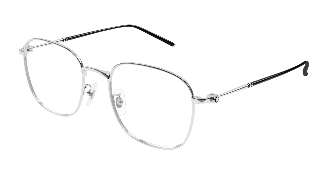 Translation missing: es.seo.product.type.gafas-graduadas montblanc mb0415oa 003 plateado square masculino talla 54mm - Translation missing: es.seo.product.alt.imagen-principal