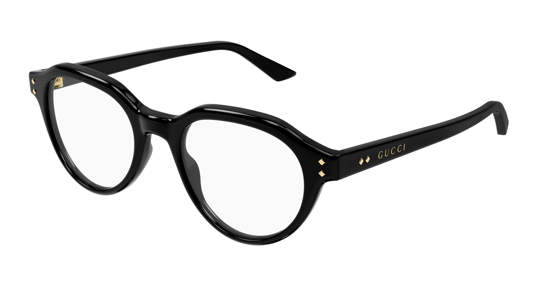 Translation missing: es.seo.product.type.gafas-graduadas gucci gg1894o 001 negro round masculino talla 49mm - Translation missing: es.seo.product.alt.imagen-principal