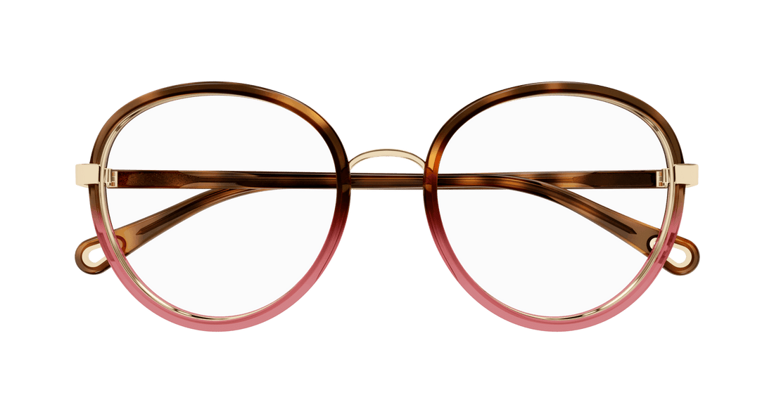 Translation missing: es.seo.product.type.gafas-graduadas chloé ch0308o 001 havana round femenino talla 53mm - Translation missing: es.seo.product.alt.imagen-secundaria