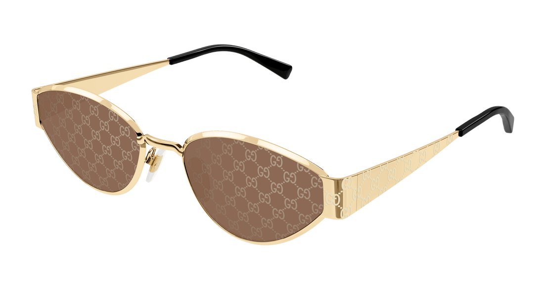 Translation missing: es.seo.product.type.gafas-de-sol gucci gg1853s 003 dorado geometric femenino talla 55mm - Translation missing: es.seo.product.alt.imagen-principal