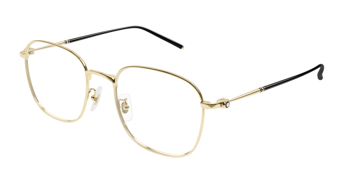 Translation missing: es.seo.product.type.gafas-graduadas montblanc mb0415oa 002 dorado square masculino talla 54mm - Translation missing: es.seo.product.alt.imagen-principal