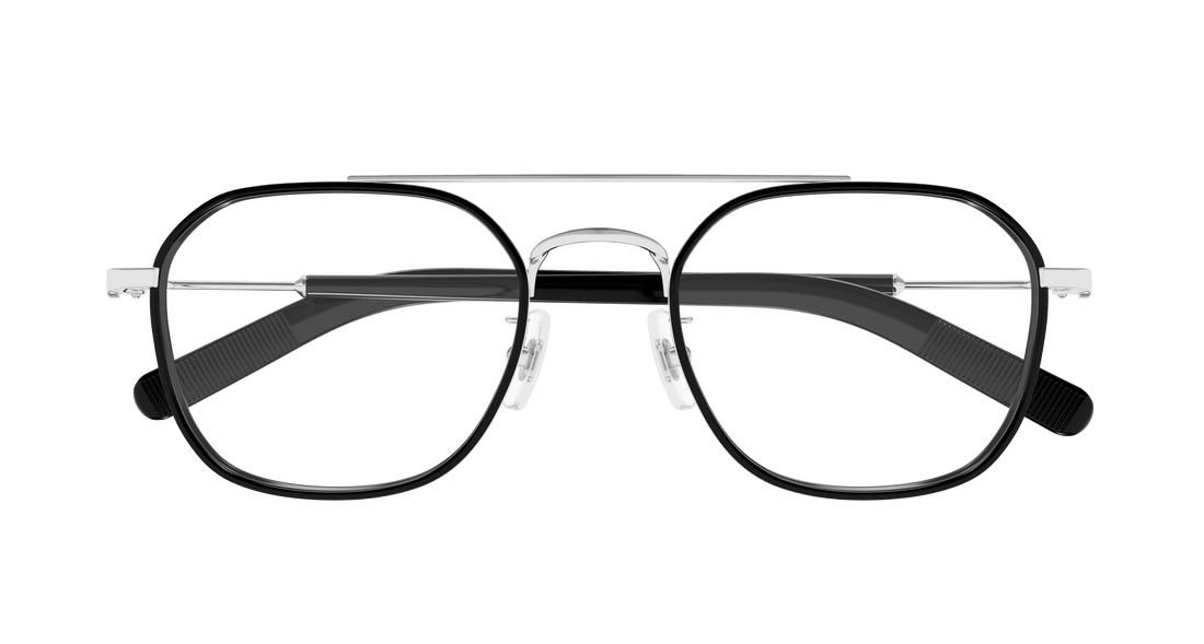 Translation missing: es.seo.product.type.gafas-graduadas montblanc mb0391oa 001 plateado geometric masculino talla 51mm - Translation missing: es.seo.product.alt.imagen-secundaria