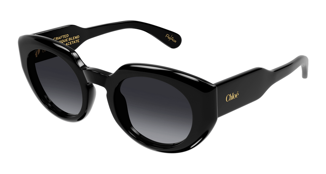 Translation missing: es.seo.product.type.gafas-de-sol chloé ch0311s 001 negro round femenino talla 51mm - Translation missing: es.seo.product.alt.imagen-principal