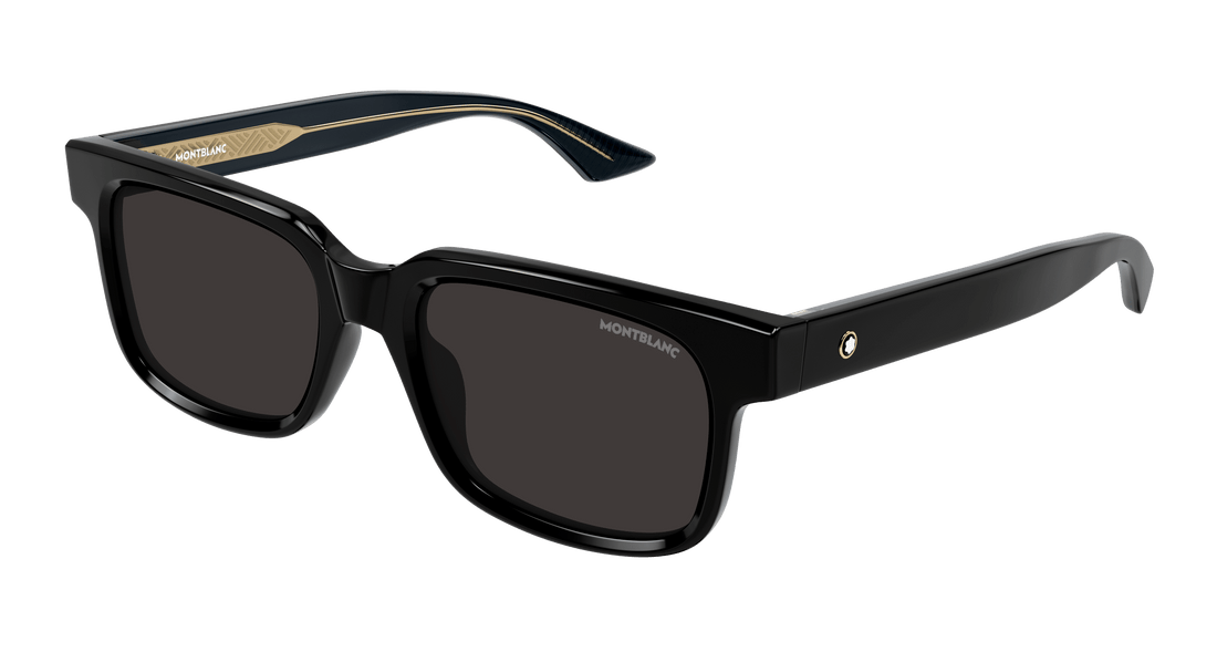 Translation missing: es.seo.product.type.gafas-de-sol montblanc mb0383s 001 negro square masculino talla 54mm - Translation missing: es.seo.product.alt.imagen-principal