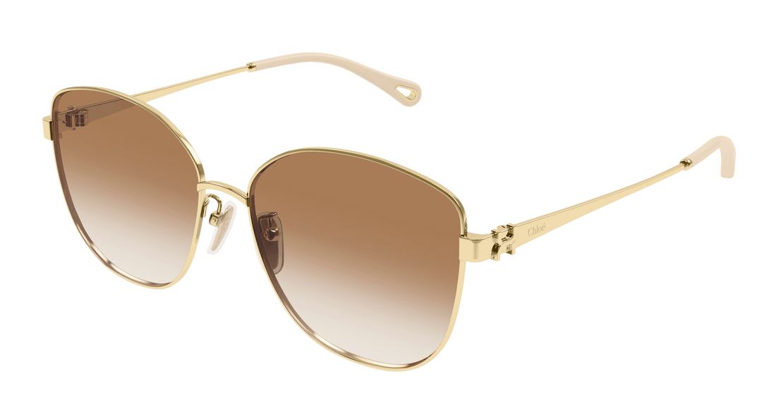 Translation missing: es.seo.product.type.gafas-de-sol chloé ch0306sk 004 dorado square femenino talla 59mm - Translation missing: es.seo.product.alt.imagen-principal