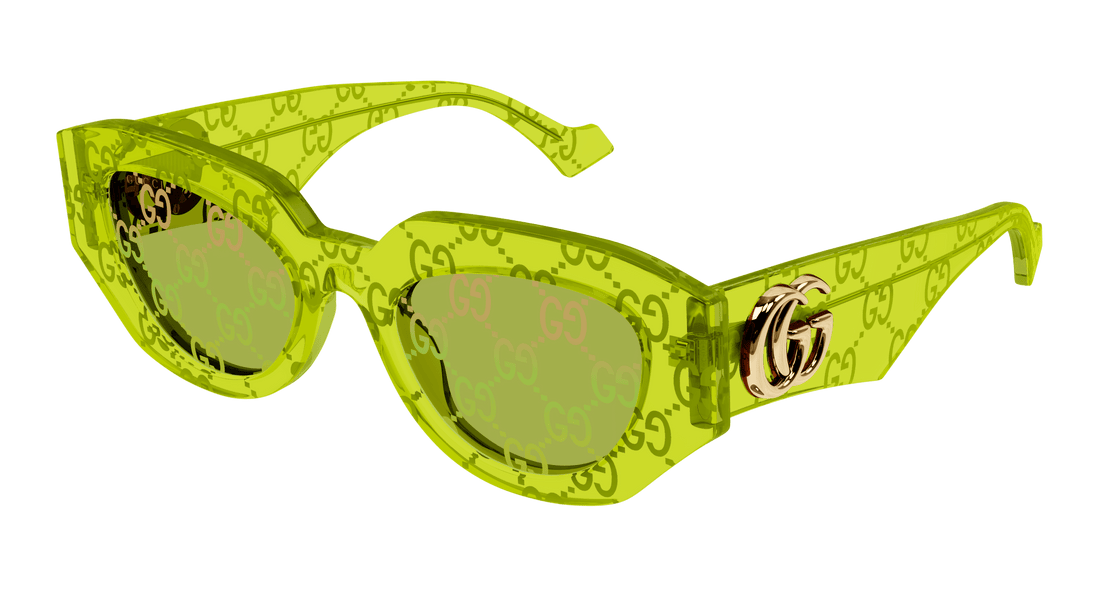 Translation missing: es.seo.product.type.gafas-de-sol gucci gg1421s 007 verde geometric femenino talla 51mm - Translation missing: es.seo.product.alt.imagen-principal