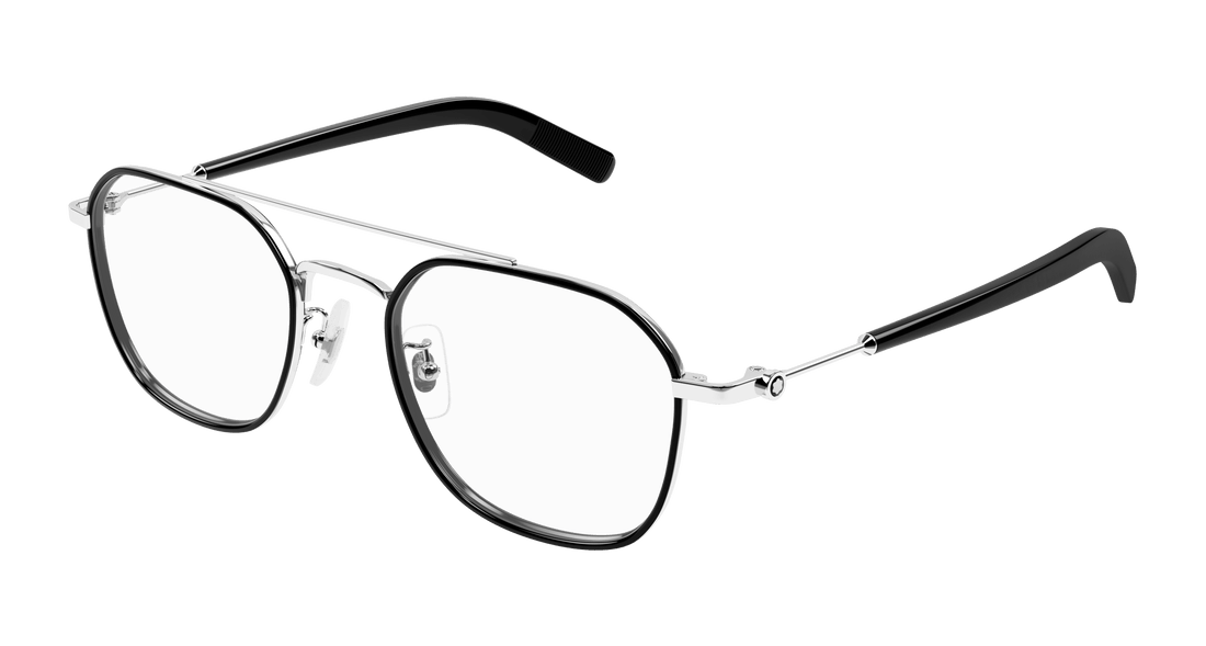 Translation missing: es.seo.product.type.gafas-graduadas montblanc mb0391oa 001 plateado geometric masculino talla 51mm - Translation missing: es.seo.product.alt.imagen-principal