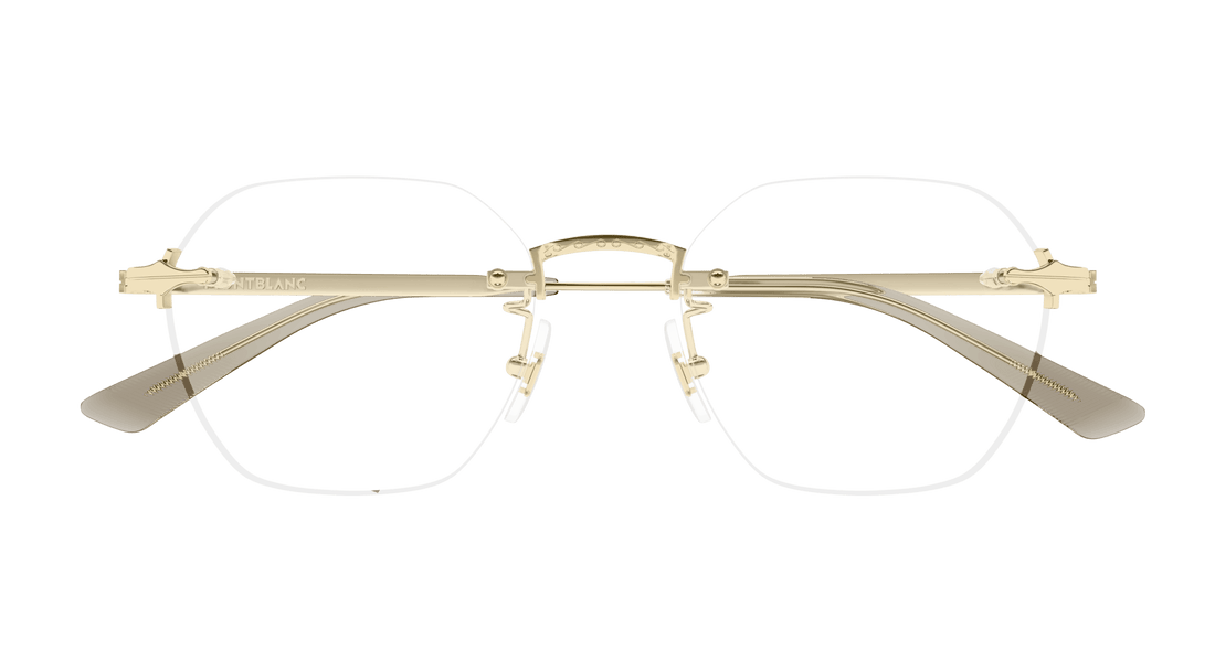 Translation missing: es.seo.product.type.gafas-graduadas montblanc mb0403o 001 dorado round masculino talla 50mm - Translation missing: es.seo.product.alt.imagen-secundaria
