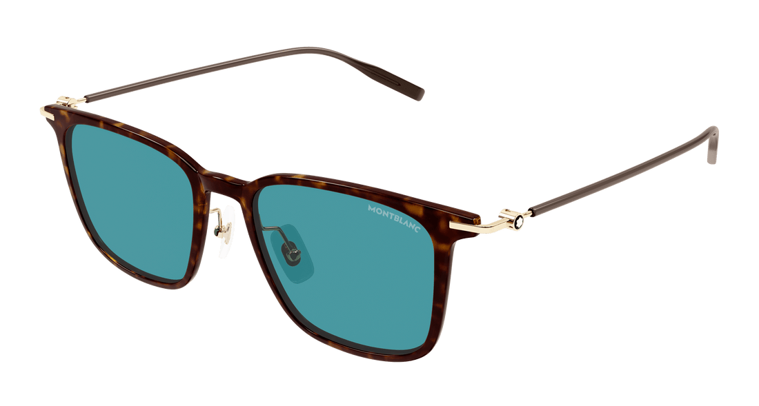 Translation missing: es.seo.product.type.gafas-de-sol montblanc mb0354s 005 havana square masculino talla 52mm - Translation missing: es.seo.product.alt.imagen-principal