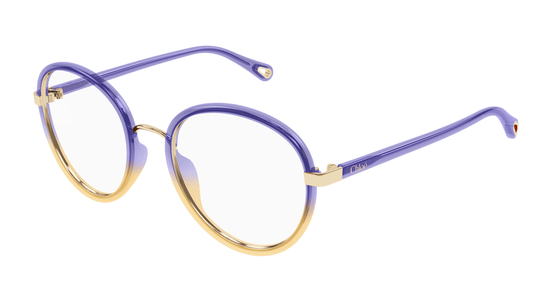 Translation missing: es.seo.product.type.gafas-graduadas chloé ch0308o 004 violeta round femenino talla 53mm - Translation missing: es.seo.product.alt.imagen-principal