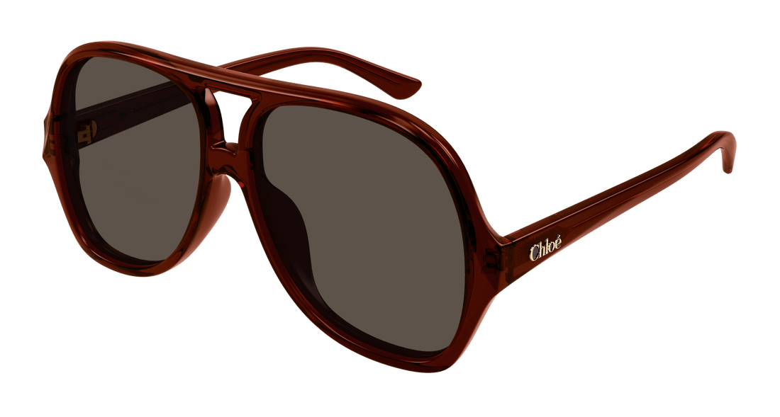 Translation missing: es.seo.product.type.gafas-de-sol chloé ch0289s 002 marron pilot femenino talla 58mm - Translation missing: es.seo.product.alt.imagen-principal